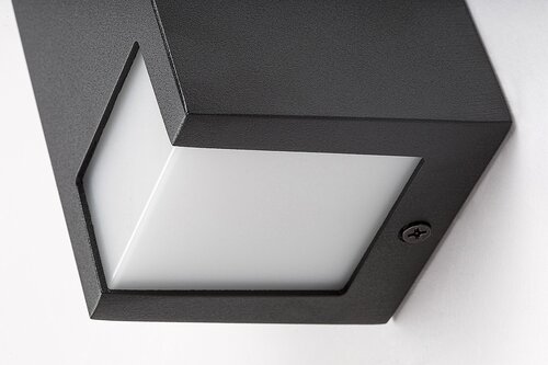 Rábalux 77054 Cernon modern kültéri fali lámpa GU10 1x MAX 7W IP44 fekete - Image 4
