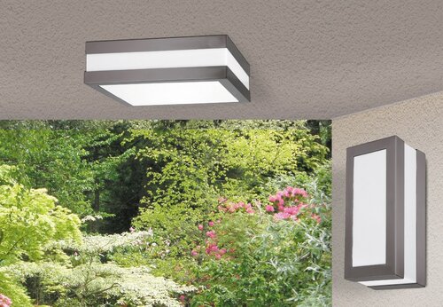 Rábalux 8683 Stuttgart modern kültéri fali lámpa E27 1x MAX 14W IP44 antracit - Image 2
