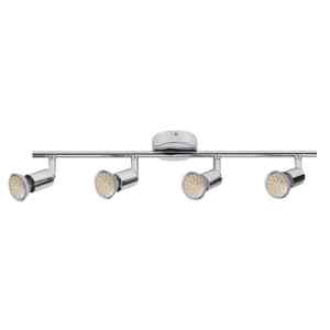 Rábalux 6988 Norton modern LED beltéri spotlámpa GU10 4x MAX 50W IP20 króm