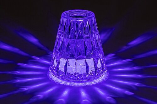 Rábalux 76004 Siggy modern beltéri asztali lámpa LED 2W IP20 átlátszó - Image 2