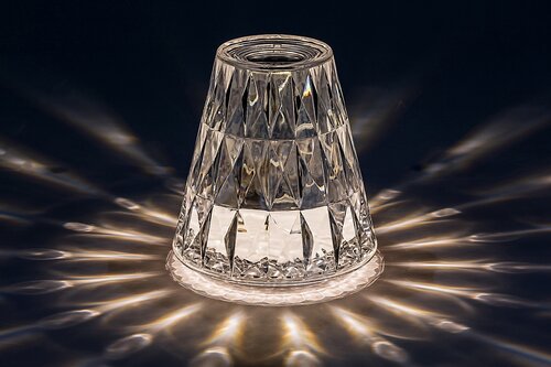 Rábalux 76004 Siggy modern beltéri asztali lámpa LED 2W IP20 átlátszó - Image 5