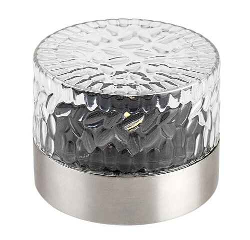 Rábalux 7010 Lentula modern kültéri napelemes lámpa LED 0,5W IP44 rozsdamentes acél
