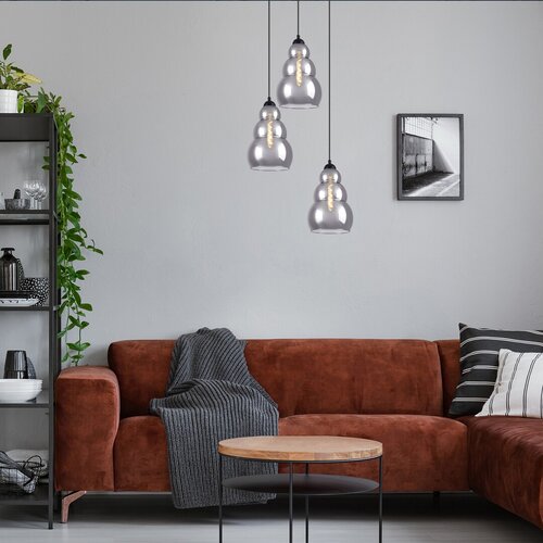 Rábalux 72213 Salvatore modern beltéri függeszték E27 3x MAX 40W IP20 fekete - Image 3