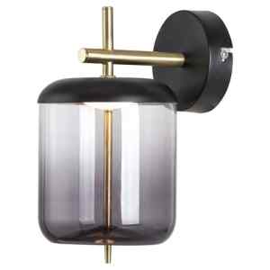 Rábalux 5025 Delice modern beltéri fali lámpa LED 6W IP20 fekete