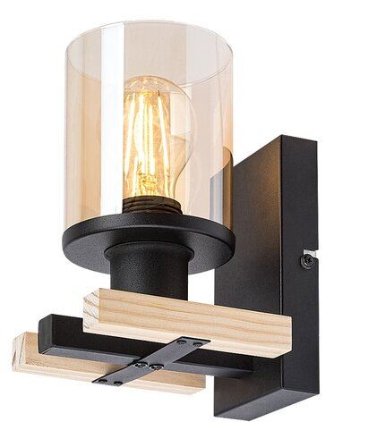 Rábalux 71080 Niylah modern beltéri fali lámpa E27 1x MAX 25W IP20 fekete - Image 4