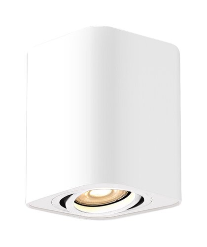 Rábalux 2050 Kobald minimál beltéri ráépíthető és beépíthető lámpa GU10 1x MAX 42W IP20 matt fehér - Image 4