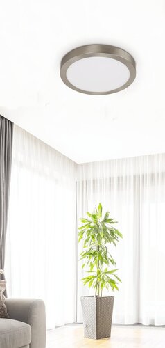 Rábalux 2661 Lois beltéri ráépíthető és beépíthető lámpa, LED 24W, IP20, szatin króm - Image 3
