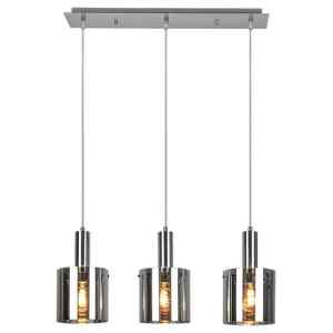 Rábalux 5250 Donati modern beltéri függeszték E27 3x MAX 60W IP20 króm