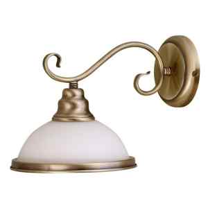 Rábalux 2751 Elisett klasszikus beltéri fali lámpa E27 1x MAX 60W IP20 bronz