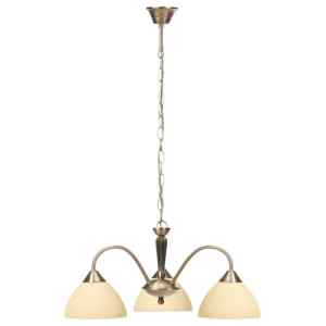 Rábalux 8173 Regina klasszikus beltéri csillár E14 3x MAX 40W IP20 bronz