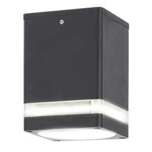 Rábalux 7818 Zombor modern kültéri mennyezeti lámpa GU10 1x MAX 35W IP54 antracit