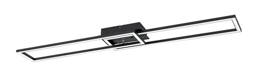 Rábalux 71004 Nefertum modern beltéri mennyezeti lámpa LED 38W IP20 fekete