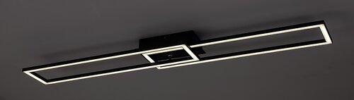 Rábalux 71004 Nefertum modern beltéri mennyezeti lámpa LED 38W IP20 fekete - Image 4