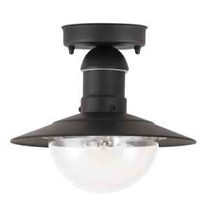 Rábalux 8716 Oslo mediterrán kültéri mennyezeti lámpa E27 1x MAX 60W IP44 fekete