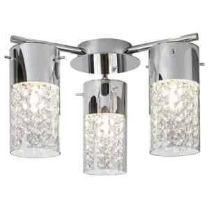 Rábalux 2195 Niagara klasszikus beltéri fürdőszobai lámpa E14 3x MAX 40W IP44 króm