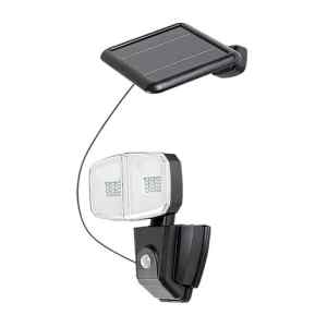 Rábalux 77012 Zlarin modern kültéri napelemes lámpa LED 12W IP44 fekete