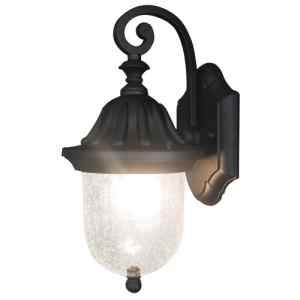 Rábalux 8387 Sydney vintage/ romantikus kültéri fali lámpa E27 1x MAX 60W IP23 fekete