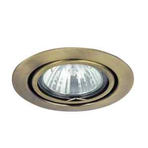 Rábalux 1095 Spot klasszikus relight beltéri ráépíthető és beépíthető lámpa GU5.3 12V 1x MAX 50W IP20 bronz
