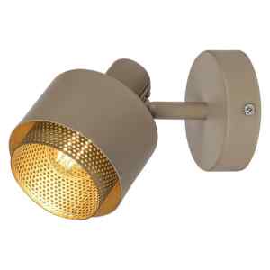 Rábalux 3547 Fedora modern beltéri spotlámpa E14 1x MAX 40W IP20 világosbarna