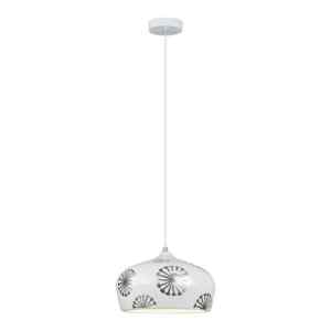 Rábalux 6049 Ginger modern beltéri függeszték E14 1x MAX 40W IP20 ezüst