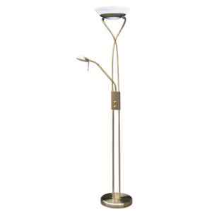 Rábalux 4078 Gamma klasszikus beltéri állólámpa R7S 1x MAX 230 + G9 40W IP20 bronz