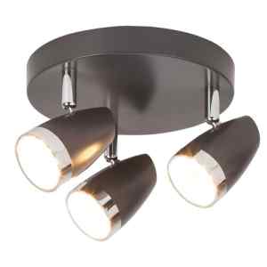 Rábalux 6514 Karen beltéri spotlámpa, LED 3x 4W, IP20, antracit