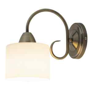 Rábalux 7274 Edith klasszikus beltéri fali lámpa E27 1x MAX 60W IP20 antik sárgaréz