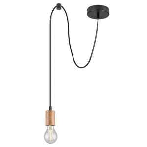 Rábalux 72071 Dollien indusztriális beltéri függeszték E27 1x MAX 60W IP20 matt fekete