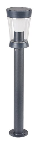 Rábalux 77038 Angers modern kültéri napelemes lámpa LED 3W IP65 szürke