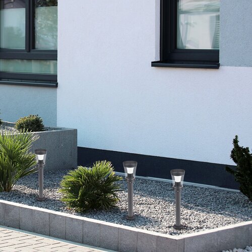 Rábalux 77038 Angers modern kültéri napelemes lámpa LED 3W IP65 szürke - Image 2