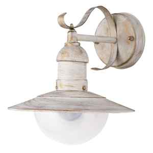 Rábalux 8681 Oslo mediterrán kültéri fali lámpa E27 1x MAX 60W IP44 antik fehér