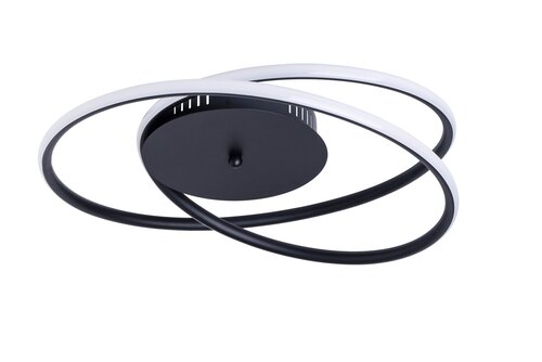Rábalux 3256 Meridia beltéri mennyezeti lámpa, LED 40W, IP20, matt fekete - Image 6