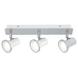 Rábalux 5499 Steve modern beltéri fürdőszobai lámpa GU10 3x MAX 15W IP44 fehér