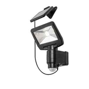 Rábalux 77021 Dojran modern kültéri napelemes lámpa LED 5W IP44 fekete