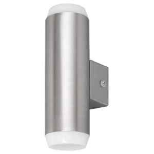 Rábalux 8938 Catania kültéri kültéri fali lámpa, LED 2x 4W, IP44, szatin króm