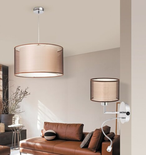 Rábalux 2629 Anastasia hagyományos beltéri fali lámpa E27 1x MAX 60 + LED 1W IP20 króm - Image 3