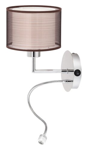 Rábalux 2629 Anastasia hagyományos beltéri fali lámpa E27 1x MAX 60 + LED 1W IP20 króm - Image 7