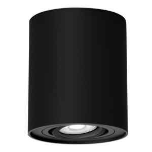 Rábalux 2047 Kobald minimál beltéri ráépíthető és beépíthető lámpa GU10 1x MAX 42W IP20 matt fekete