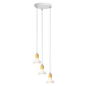 Rábalux 5949 Holly beltéri függeszték, E14 3x MAX 40W, IP20, fehér