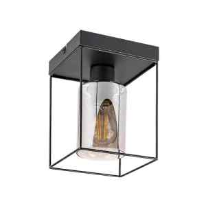 Rábalux 71031 Chadwick modern beltéri mennyezeti lámpa E27 1x MAX 25W IP20 fekete