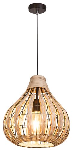 Rábalux 7604 Zahara trópusi beltéri függeszték E27 1x MAX 40W IP20 natúr