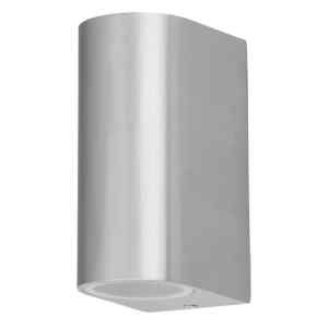 Rábalux 8034 Chile modern kültéri fali lámpa GU10 2x MAX 35W IP44 súrolt alumínium