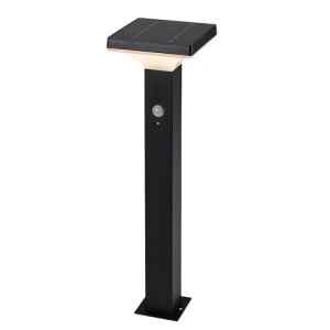 Rábalux 77045 Geleen modern kültéri napelemes lámpa LED 4W IP44 fekete
