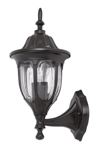 Rábalux 8342 Milano klasszikus kültéri fali lámpa E27 1x MAX 60W IP43 fekete