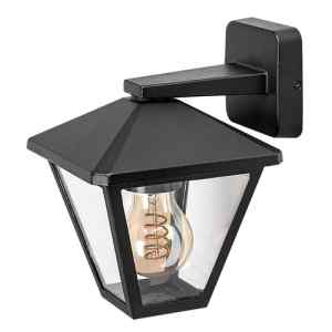 Rábalux 7147 Paravento klasszikus kültéri fali lámpa E27 1x MAX 40W IP44 fekete