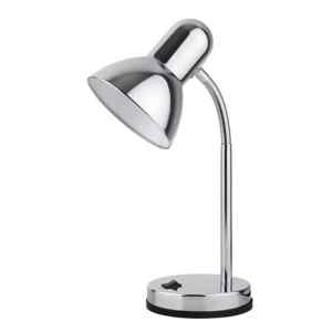 Rábalux 4255 Clark beltéri asztali lámpa, E27 1x MAX 40W, IP20, króm