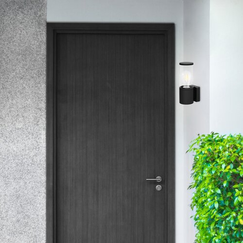 Rábalux 7502 Wellington modern kültéri fali lámpa E27 1x MAX 60W IP44 matt fekete - Image 2