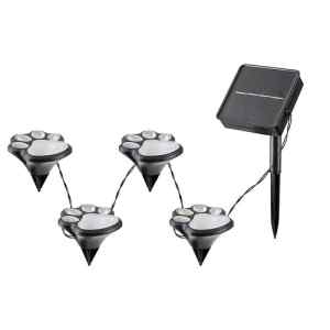 Rábalux 77001 Wigry modern kültéri napelemes lámpa LED 0,06W IP44 fekete