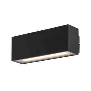 Rábalux 77075 Mataro modern kültéri fali lámpa LED 10W IP54 fekete