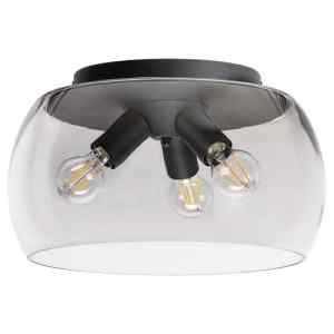 Rábalux 3189 Ursula modern beltéri mennyezeti lámpa E27 3x MAX 40W IP20 fekete